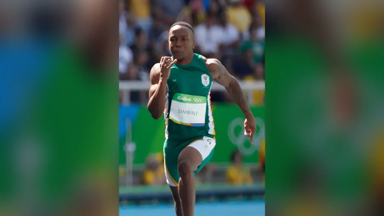 Akani Simbine — illustration