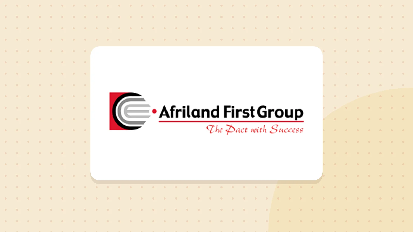 Logo de Afriland First Group