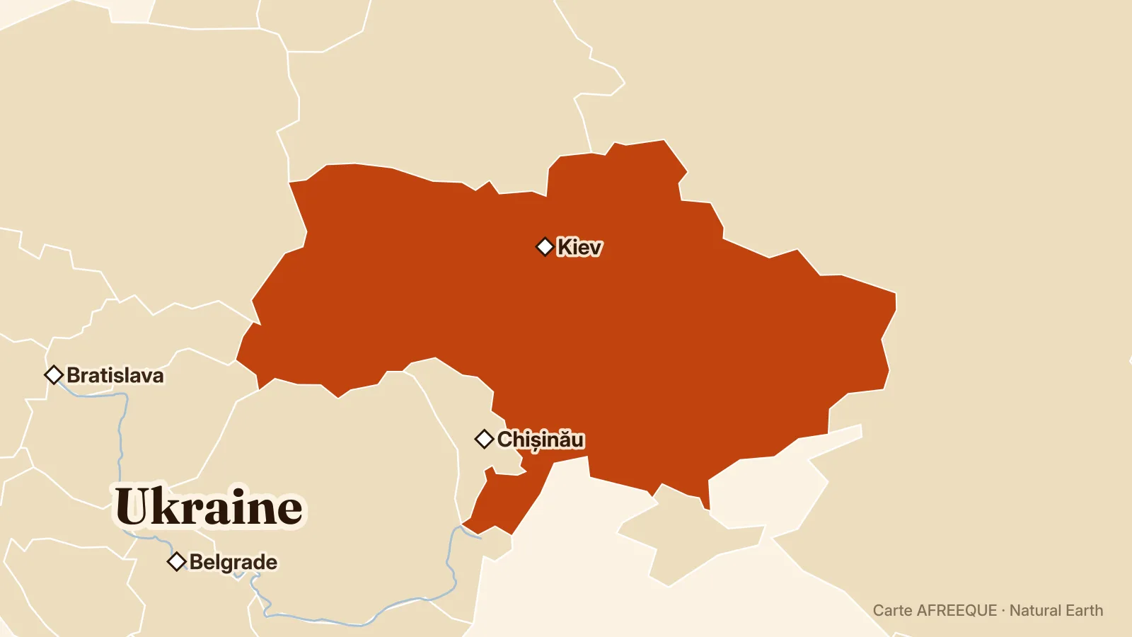 Carte : Ukraine