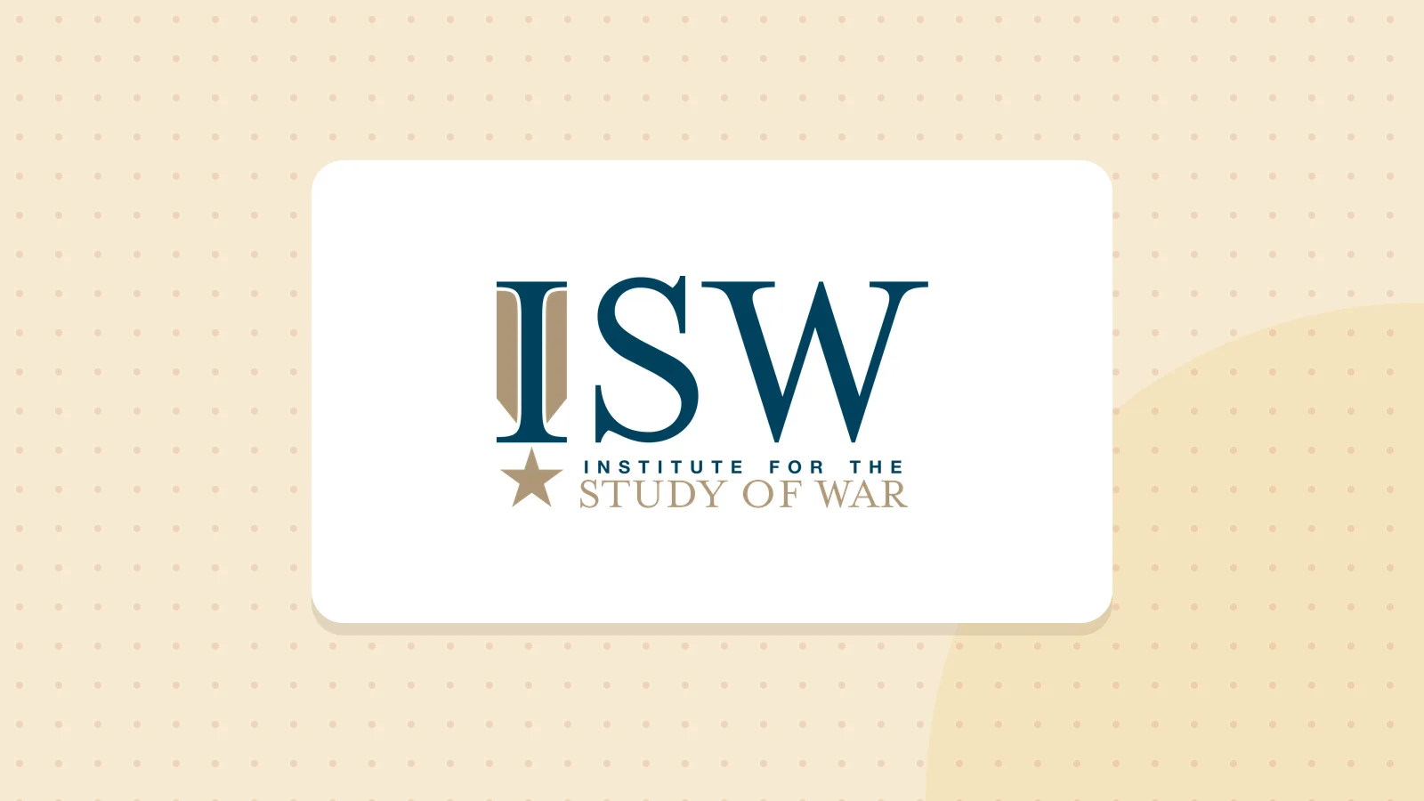 Logo de Institute for the Study of War