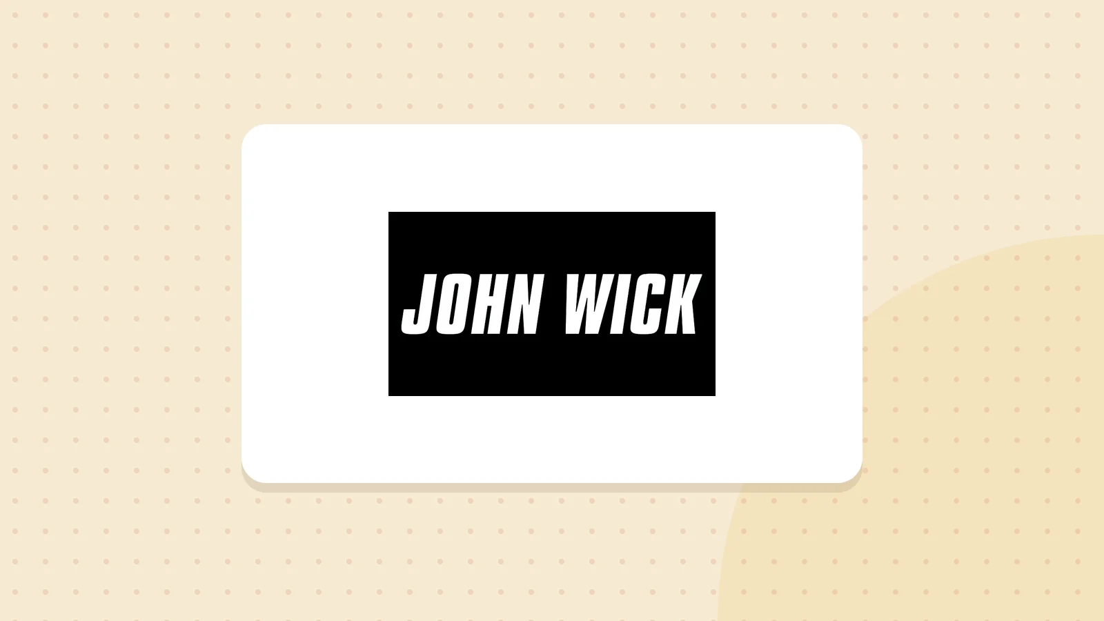 Logo de John Wick
