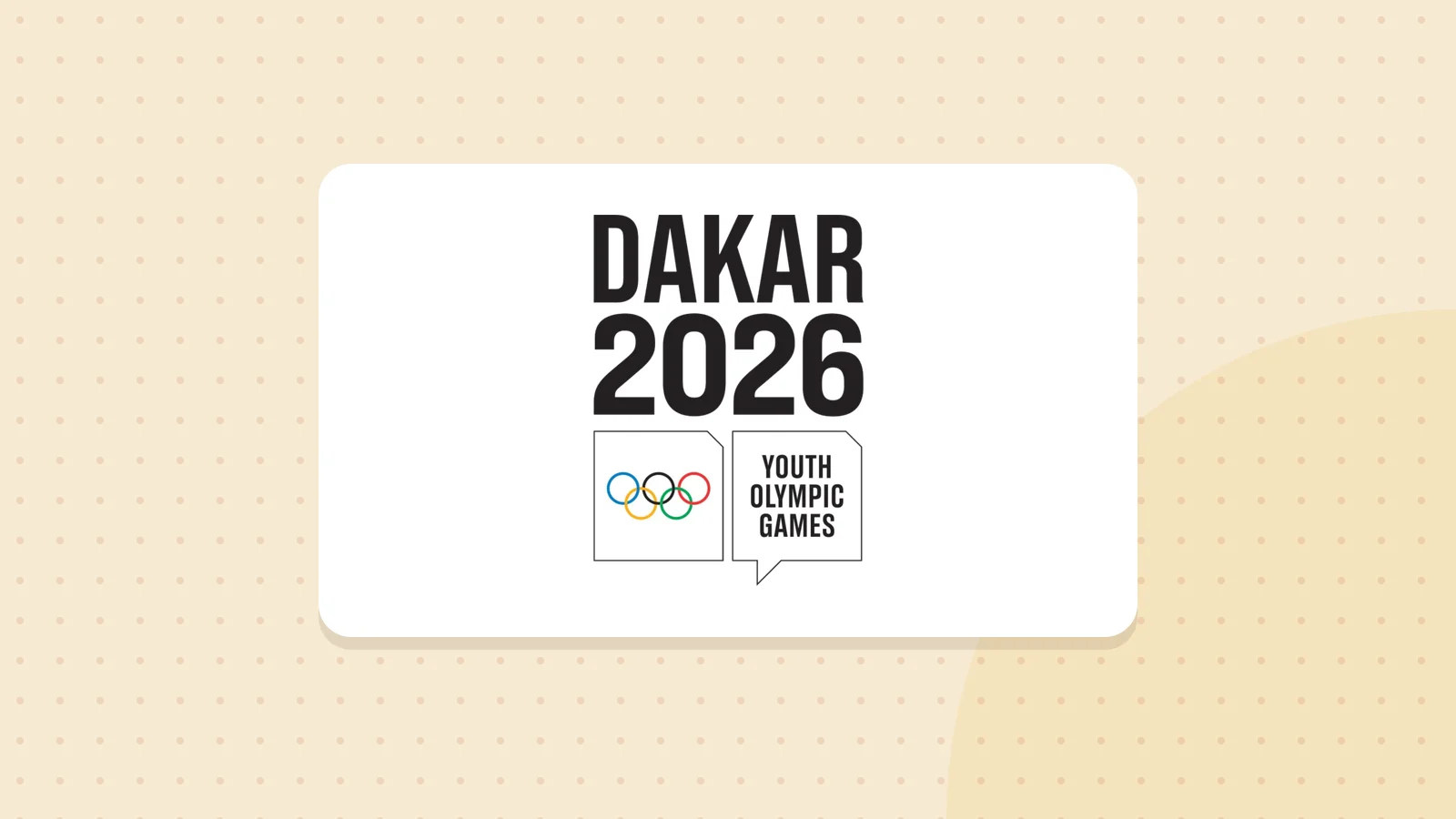 Logo de Jeux olympiques de la jeunesse d'été de 2026