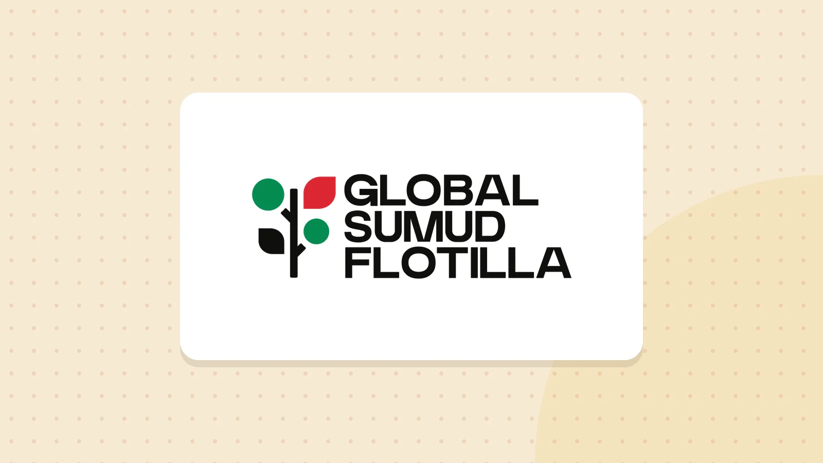 Logo de Global Sumud Flotilla