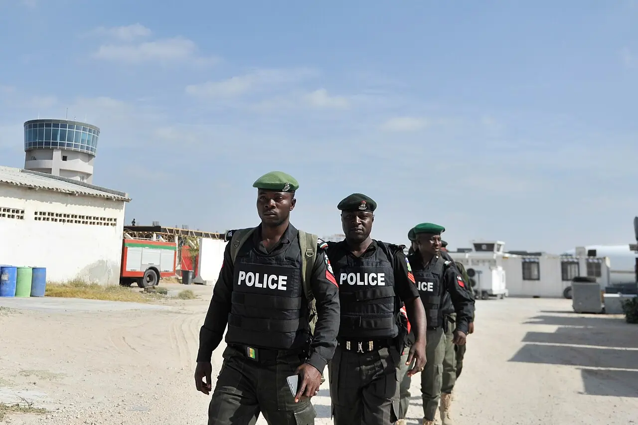 Police du Nigeria — illustration