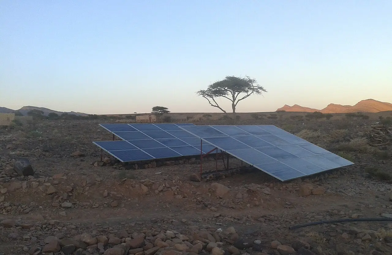 Energie solair photovoltaique a Tinghir — photo d’illustration (électricité et énergie)