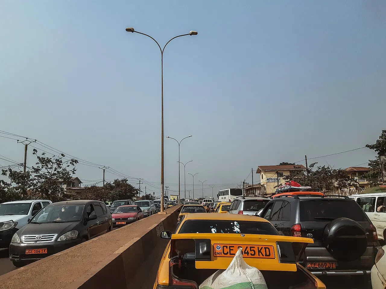 Route nationale 1 (Cameroun) — illustration
