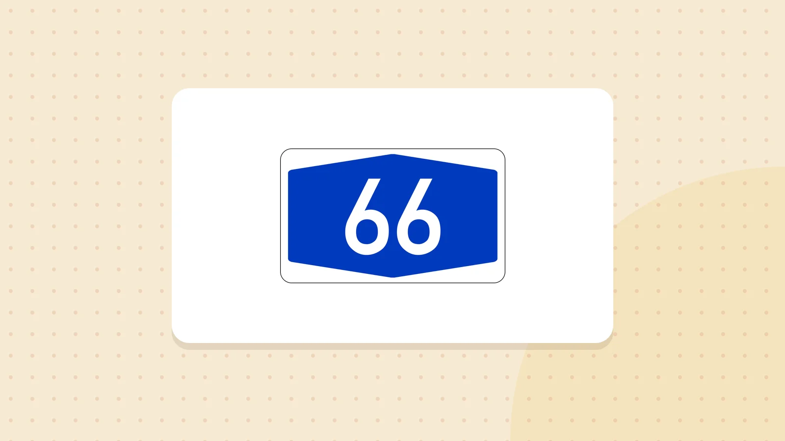 Logo de Bundesautobahn 66