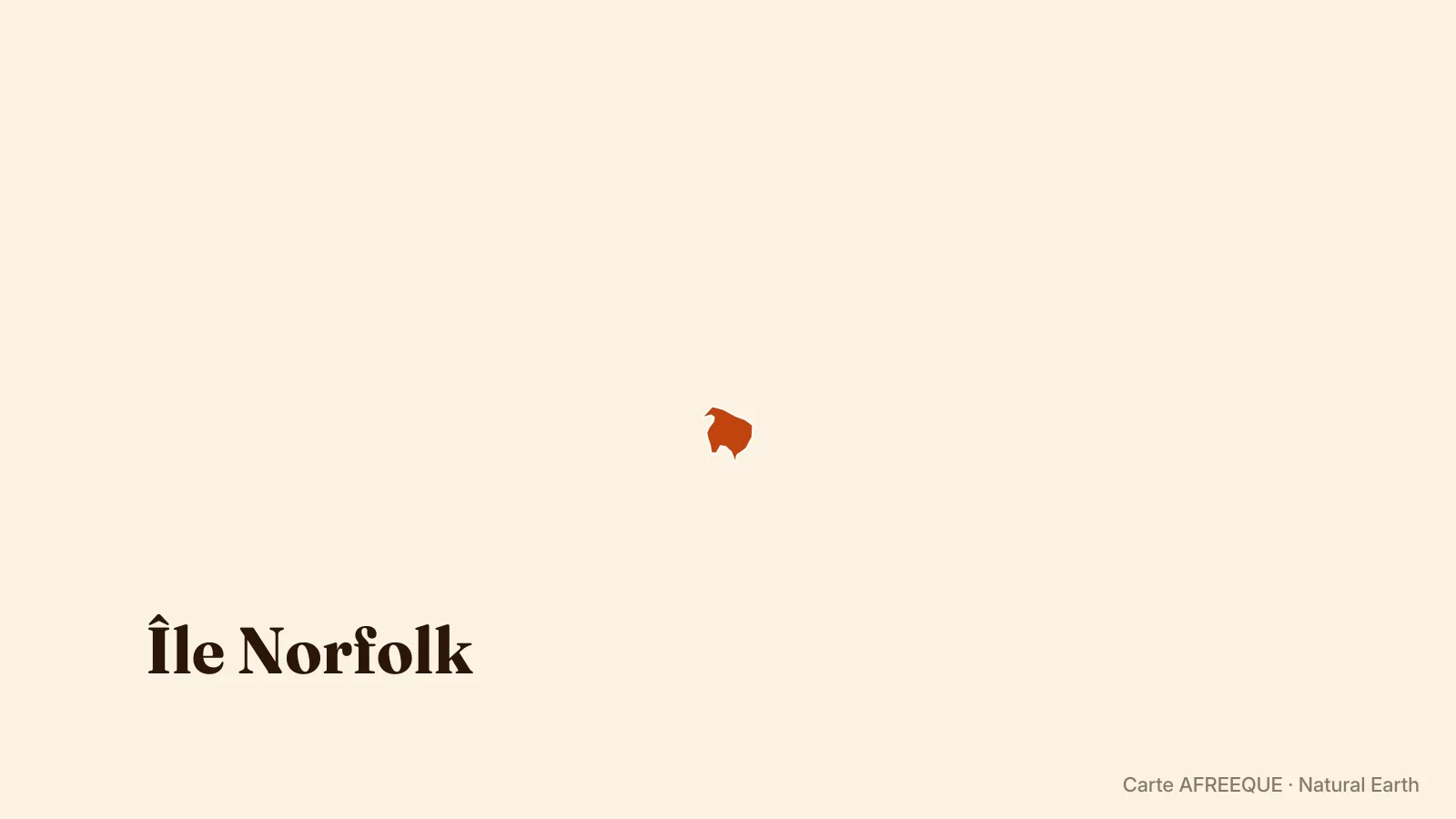 Carte : Île Norfolk