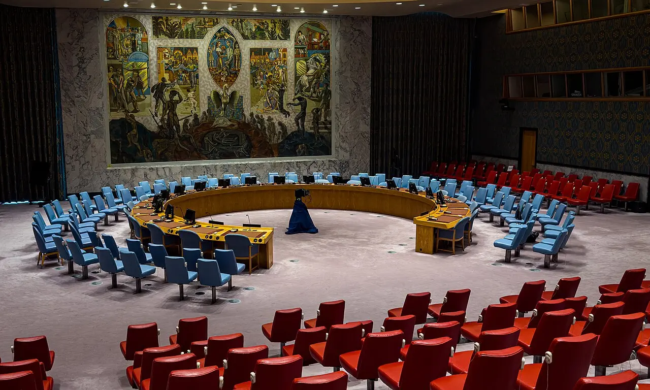 Composition du Conseil de sécurité des Nations unies — illustration