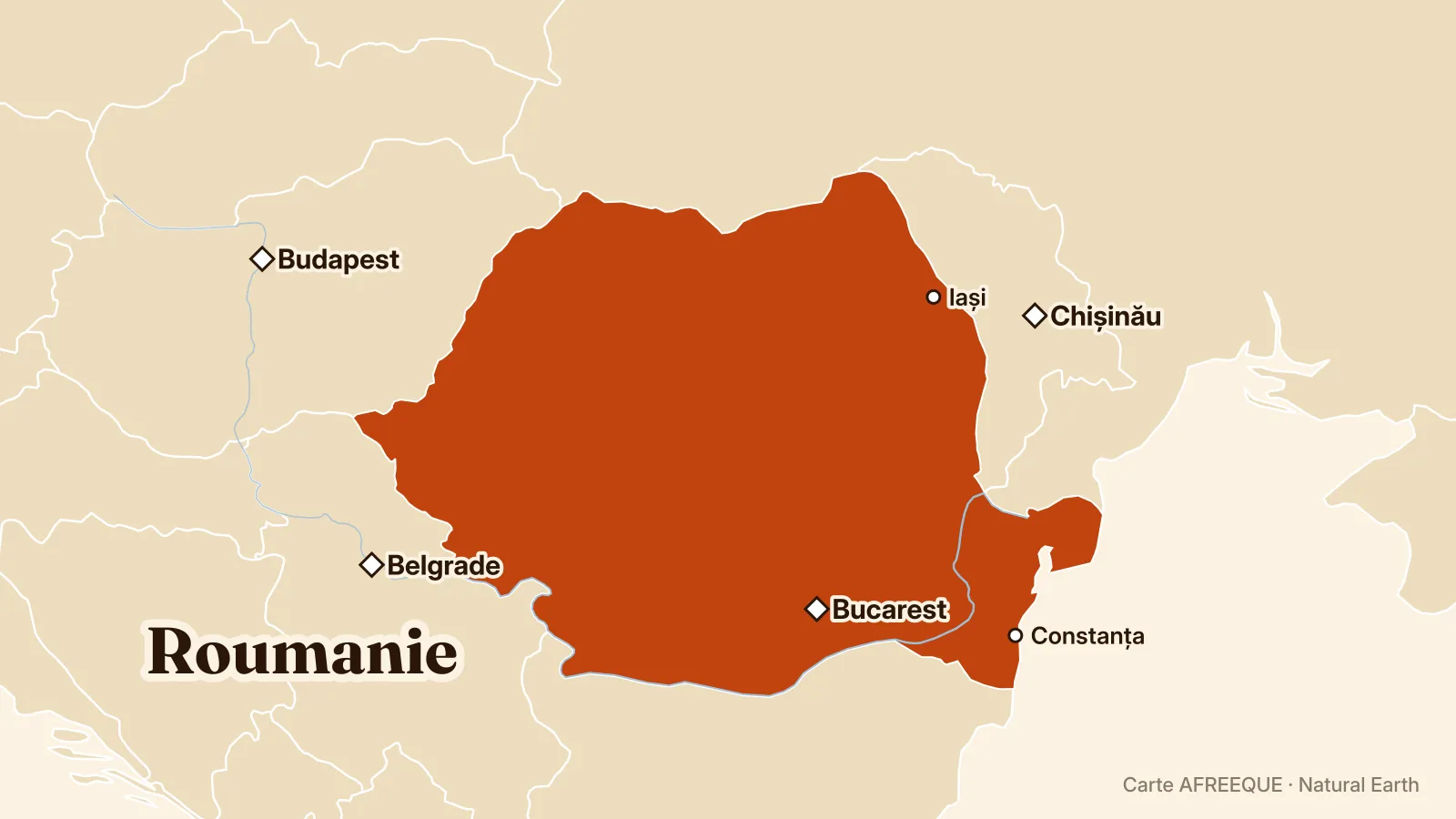 Carte : Roumanie