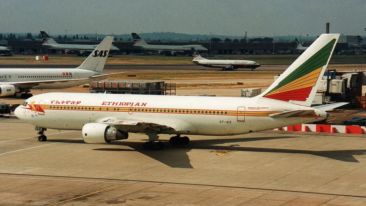 Vol Ethiopian Airlines 961 — illustration