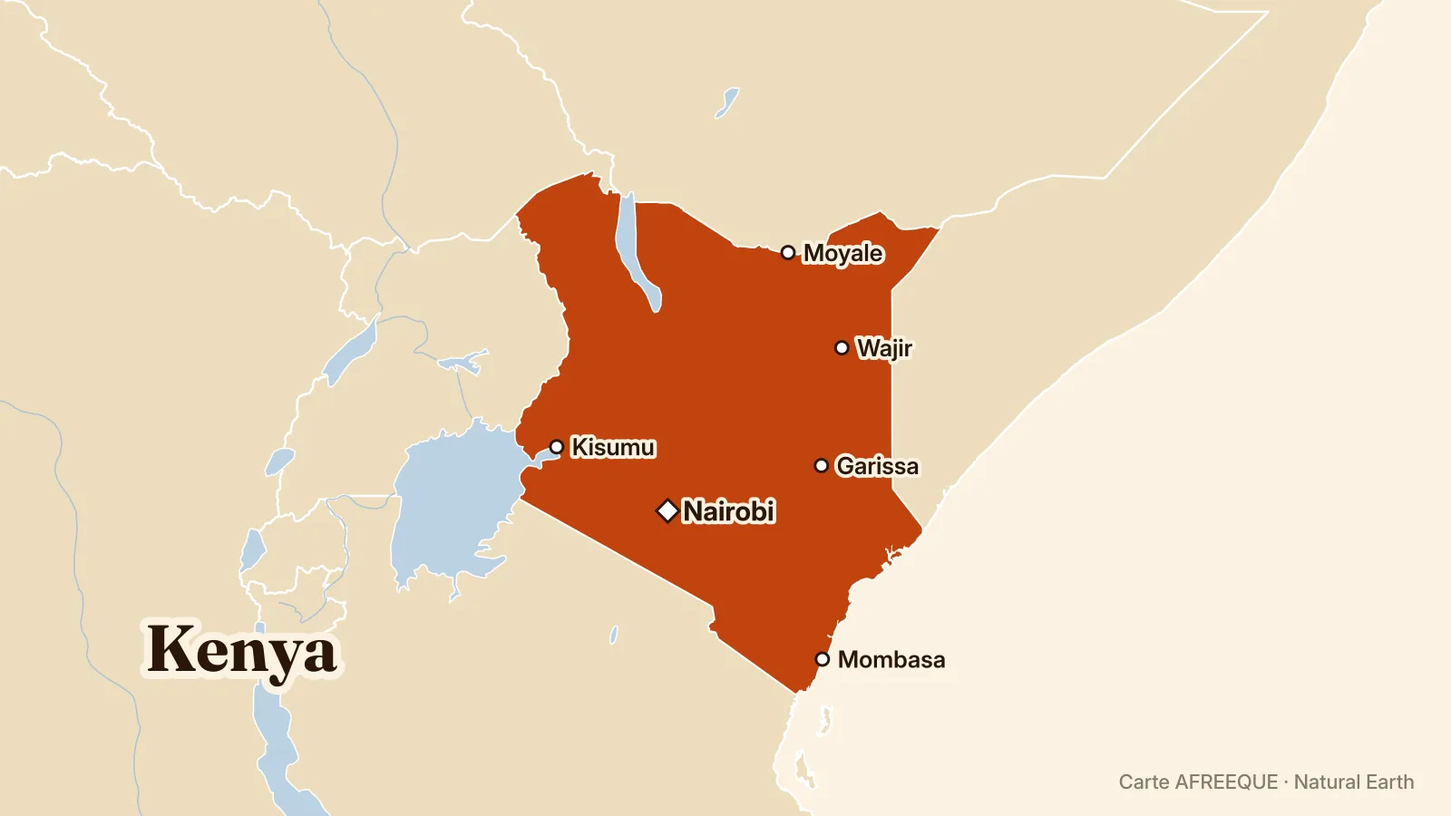 Carte : Kenya
