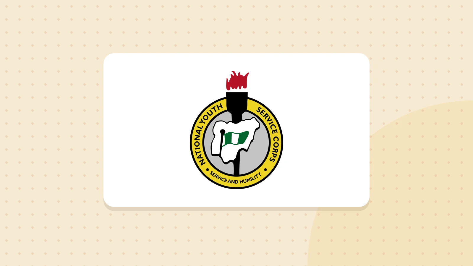 Logo de National Youth Service Corps