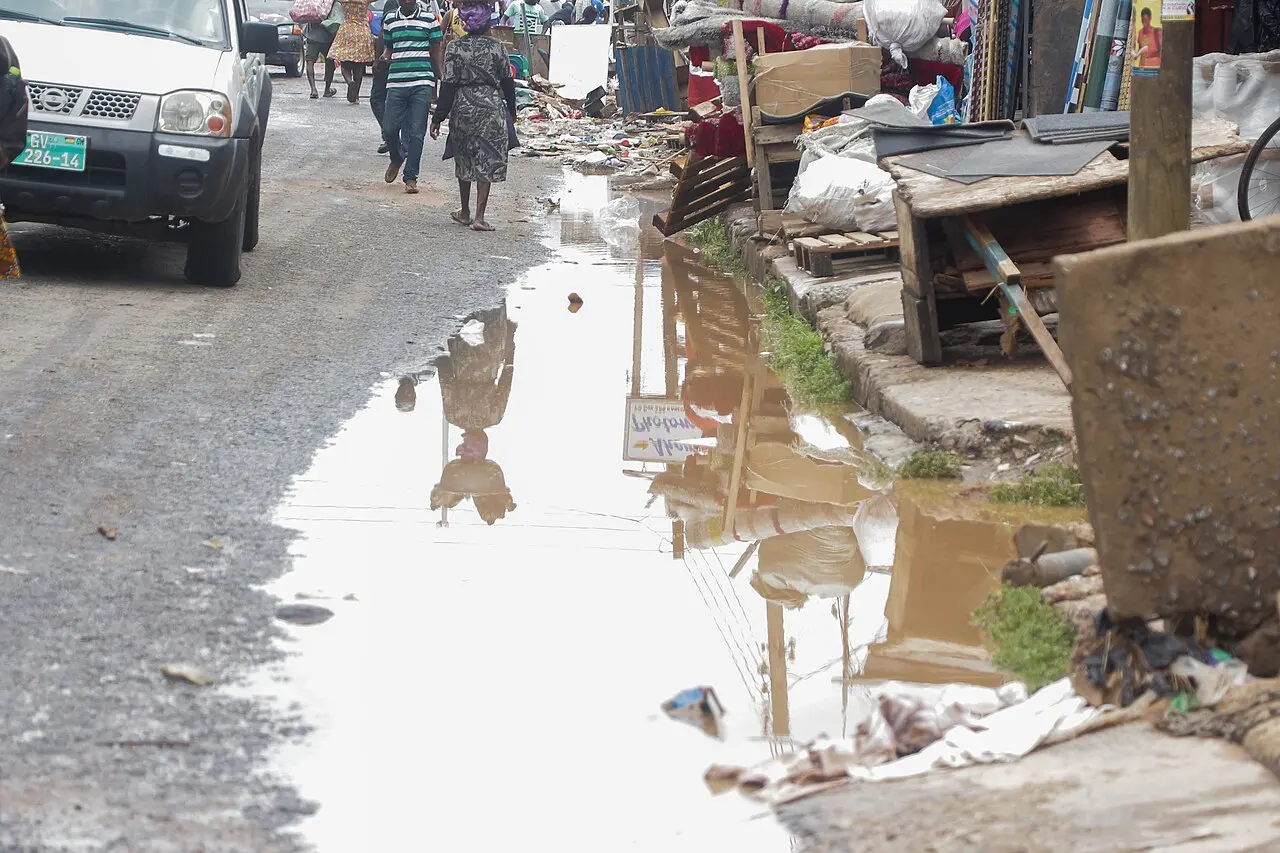 Flooding Ghana 3 — photo d’illustration (inondations)