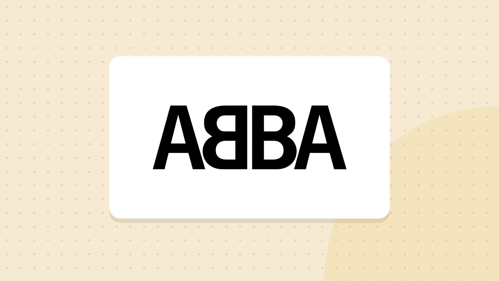 Logo de ABBA