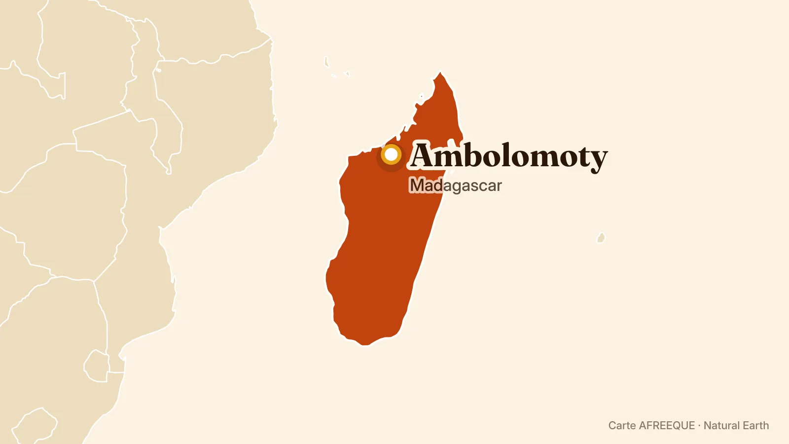 Carte : Ambolomoty, Madagascar