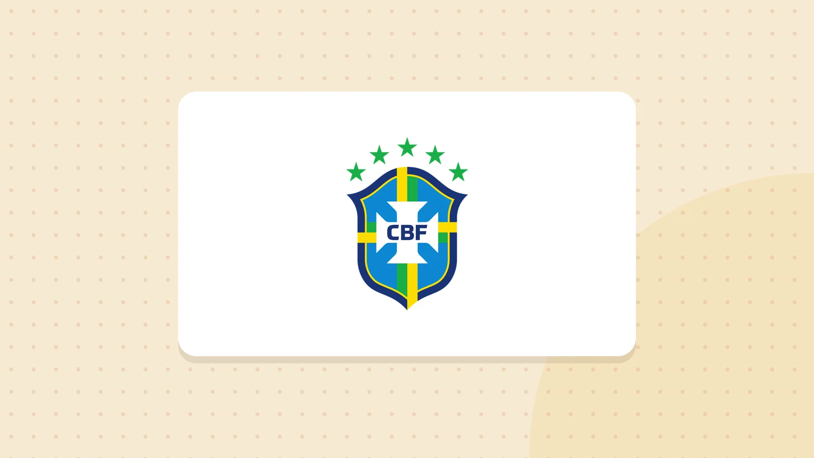 Logo de équipe du Brésil de football