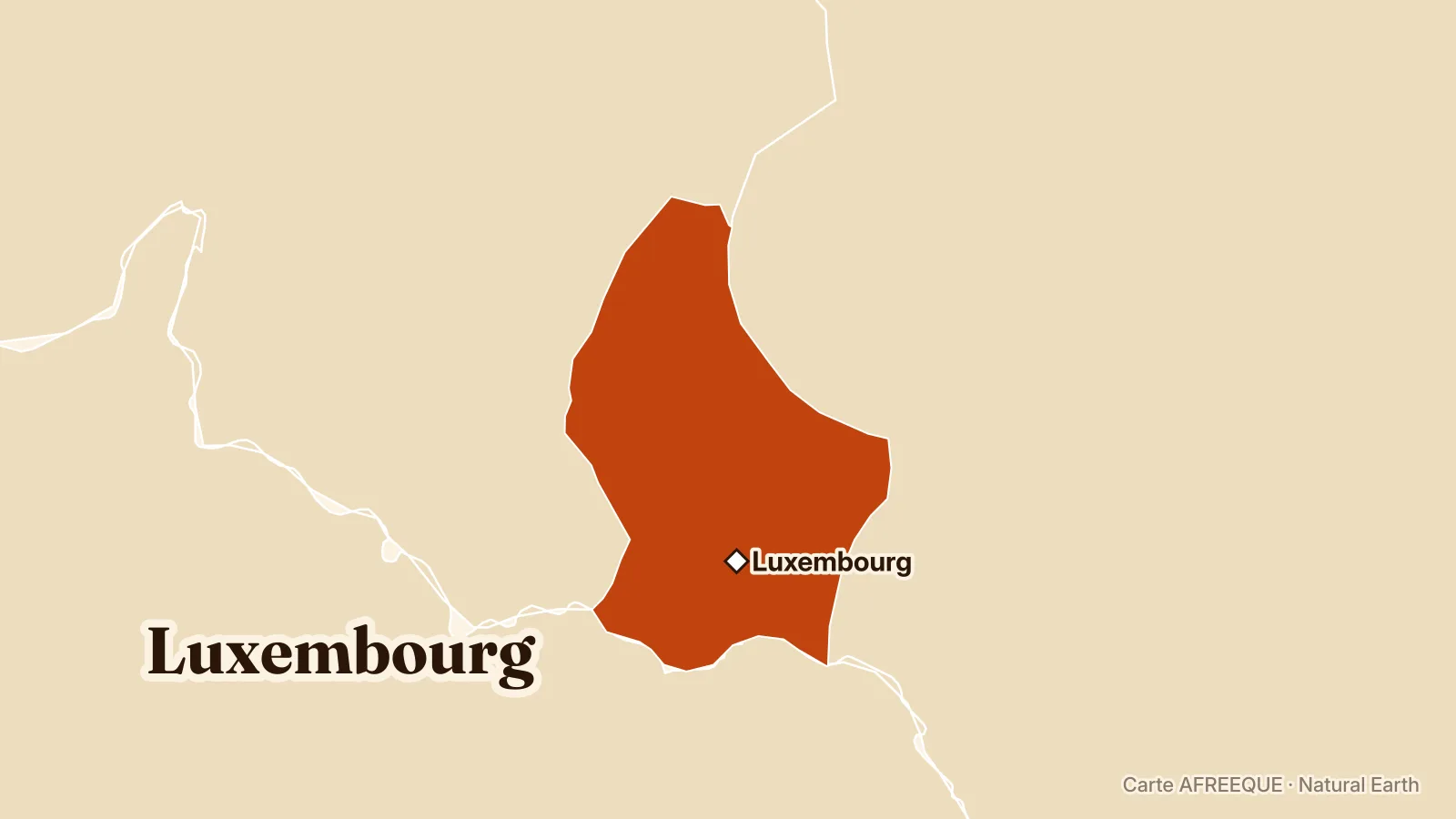 Carte : Luxembourg