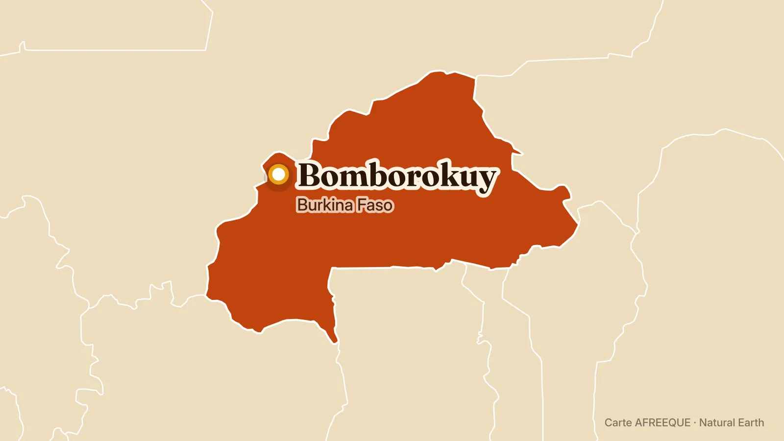 Carte : Bomborokuy, Burkina Faso