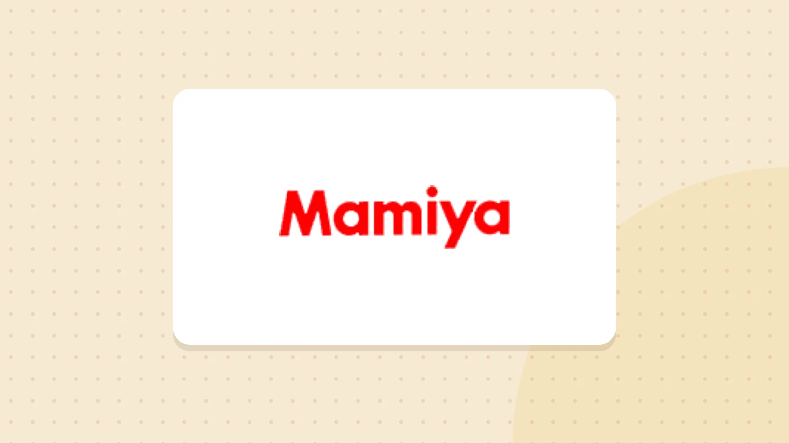 Logo de Mamiya