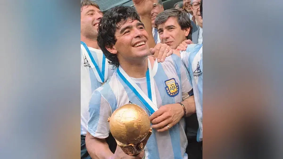 Diego Maradona — illustration