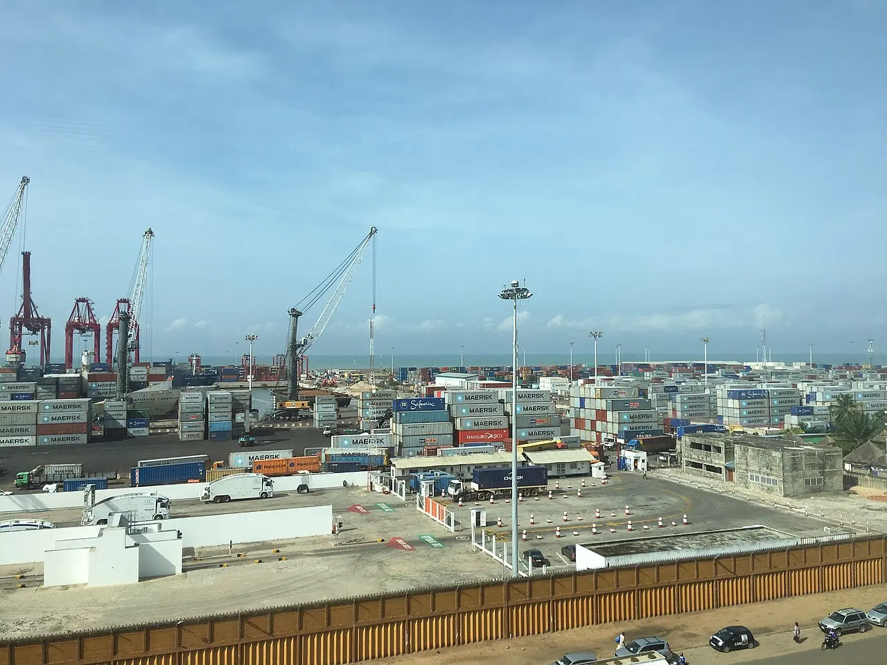 Port de Cotonou — illustration