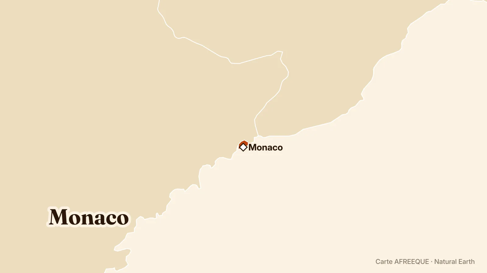 Carte : Monaco