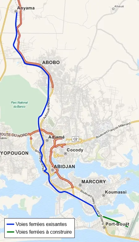 Métro d'Abidjan — illustration