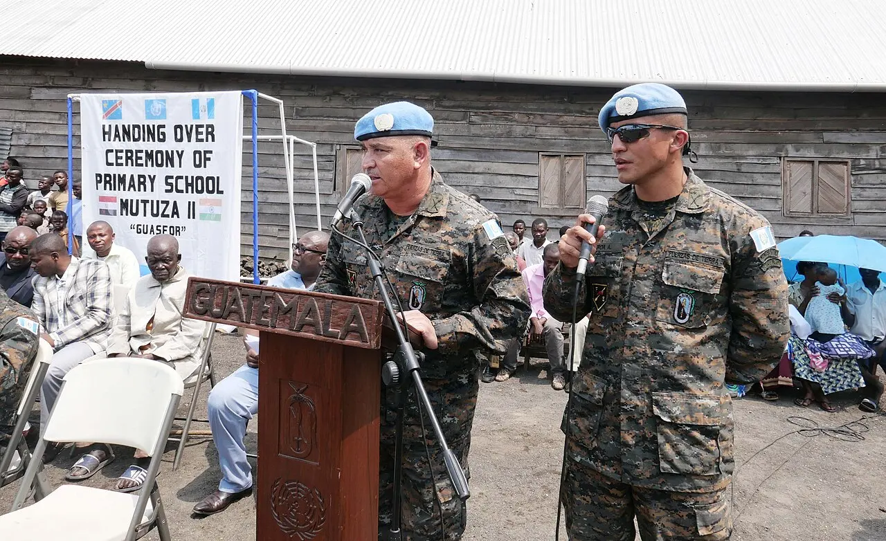 Guatamalan Special Forces rehablitate school in Masisi, DRC 05 — photo d’illustration (école)