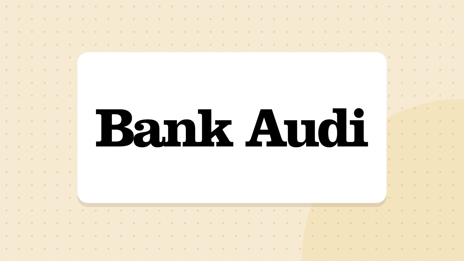 Logo de Banque Audi