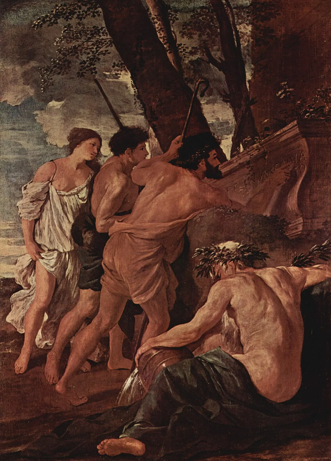 Et in Arcadia ego (Poussin) — illustration