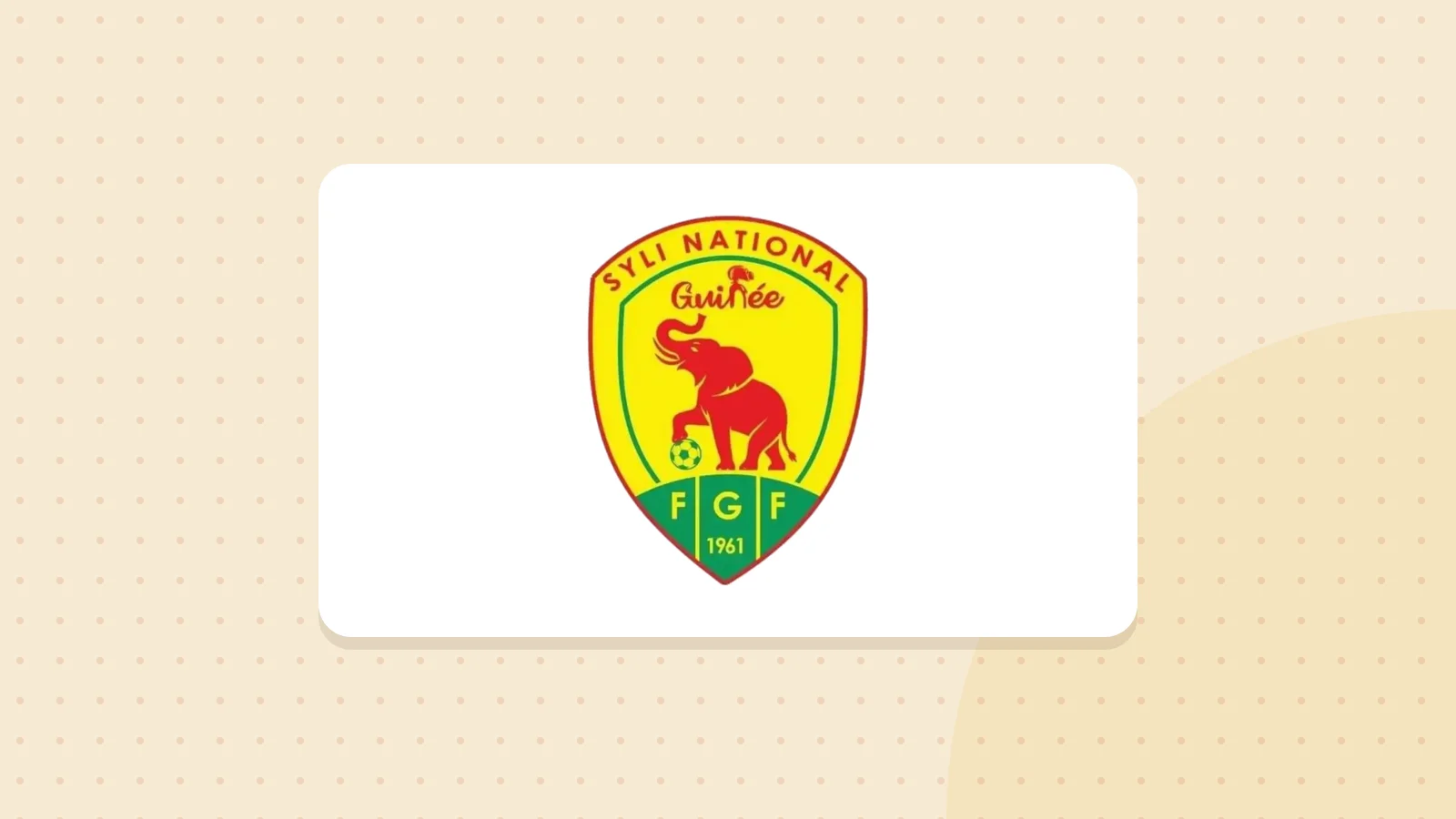 Logo de Équipe de Guinée de football
