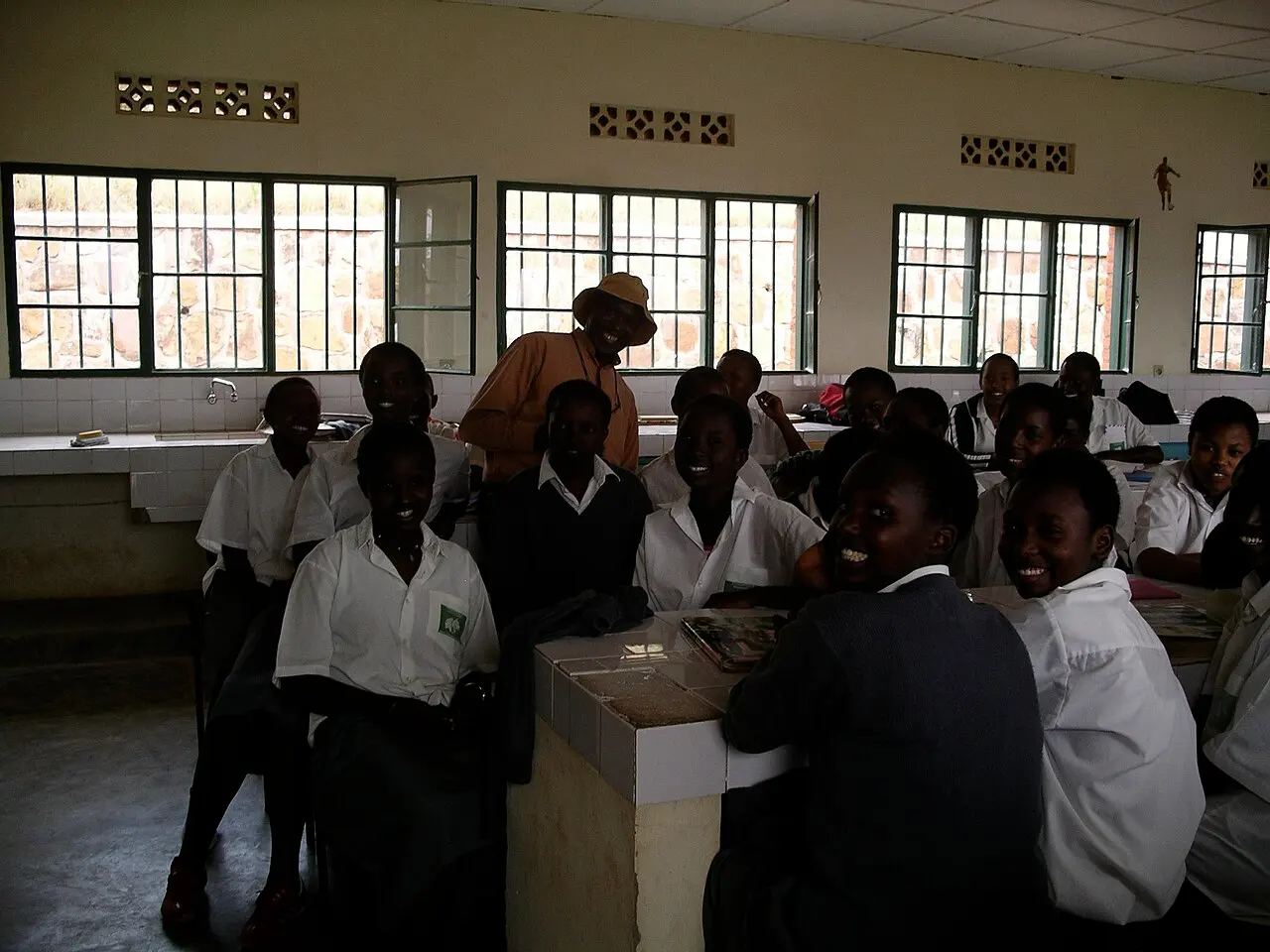 Rwanda Classroom — photo d’illustration (école)