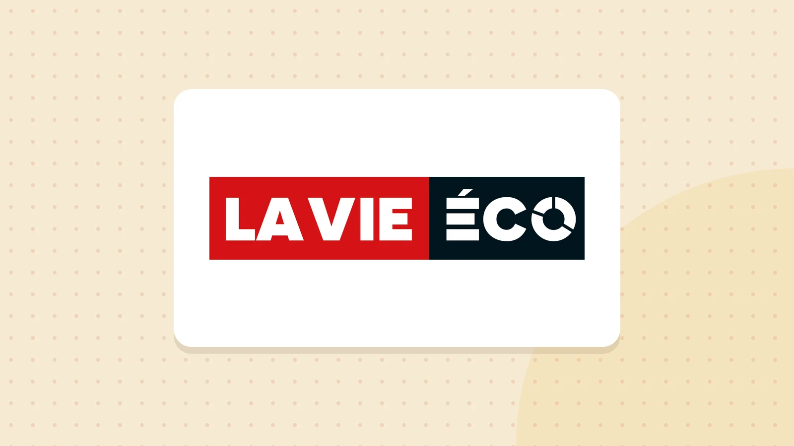 Logo de La Vie éco