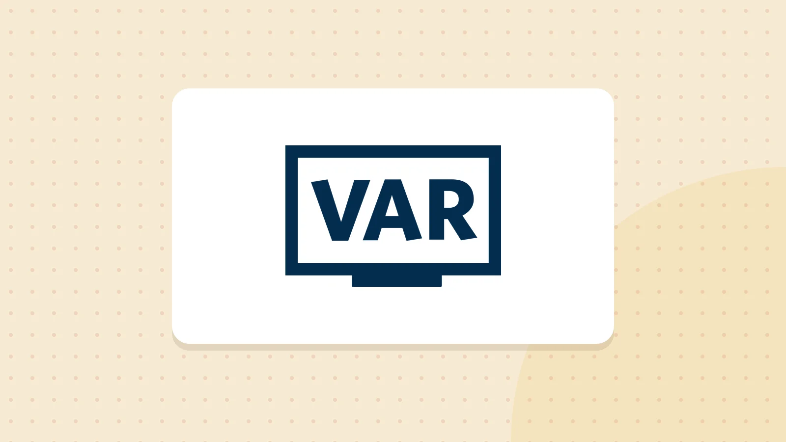 Logo de Arbitre assistant vidéo