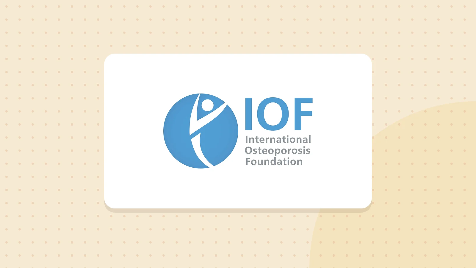 Logo de Fondation internationale de l'ostéoporose