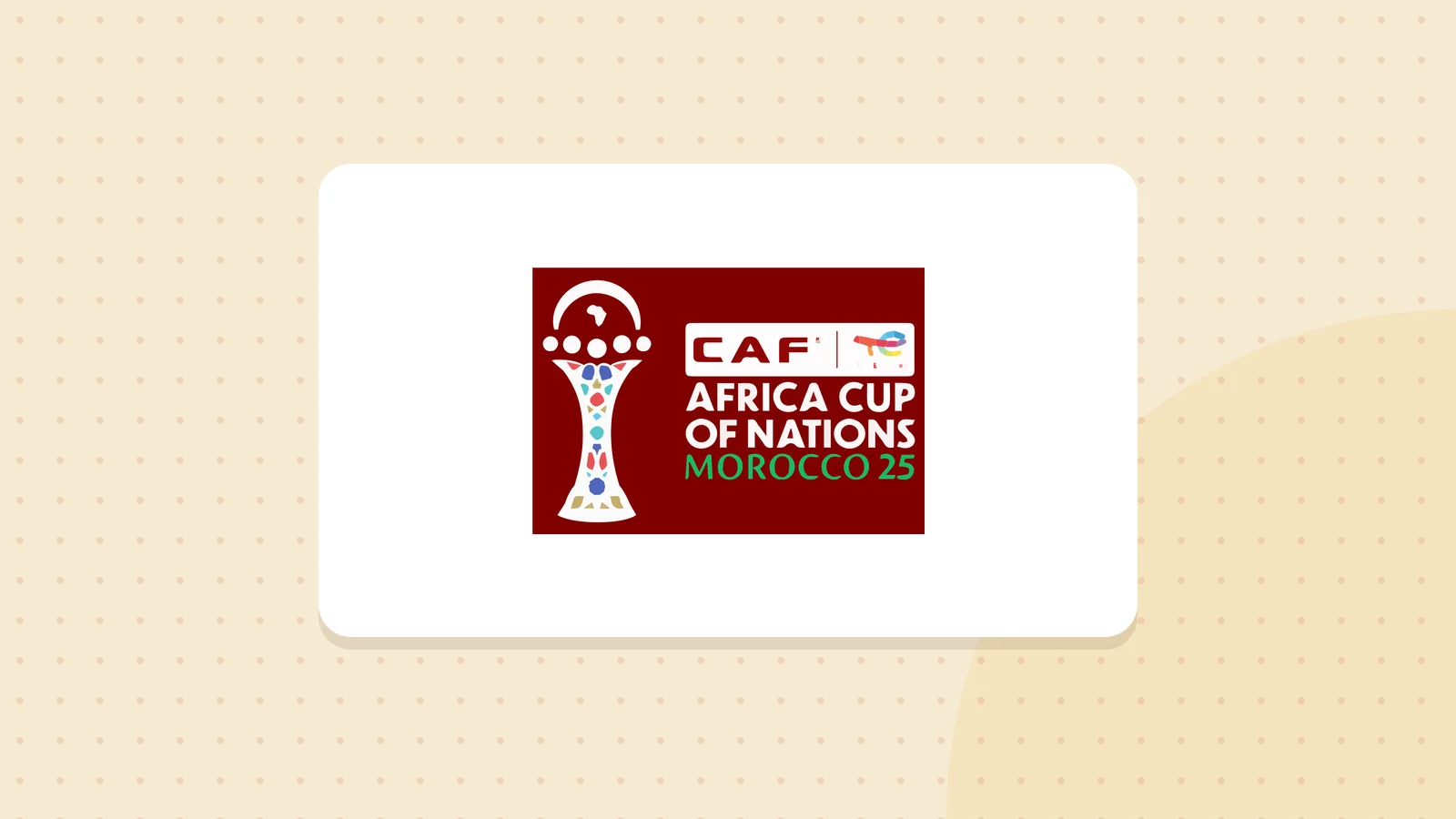 Logo de Coupe d'Afrique des nations de football 2025