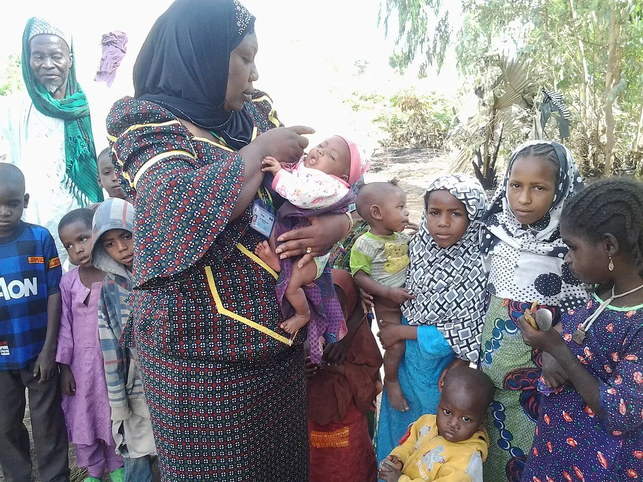 Polio Vaccination - Nigeria (16869996070) — photo d’illustration (vaccination)