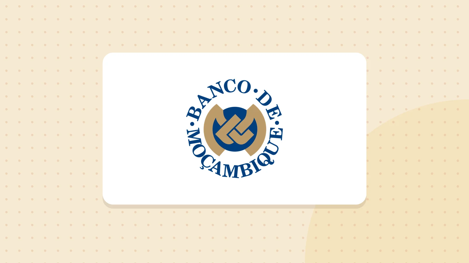 Logo de banque du Mozambique