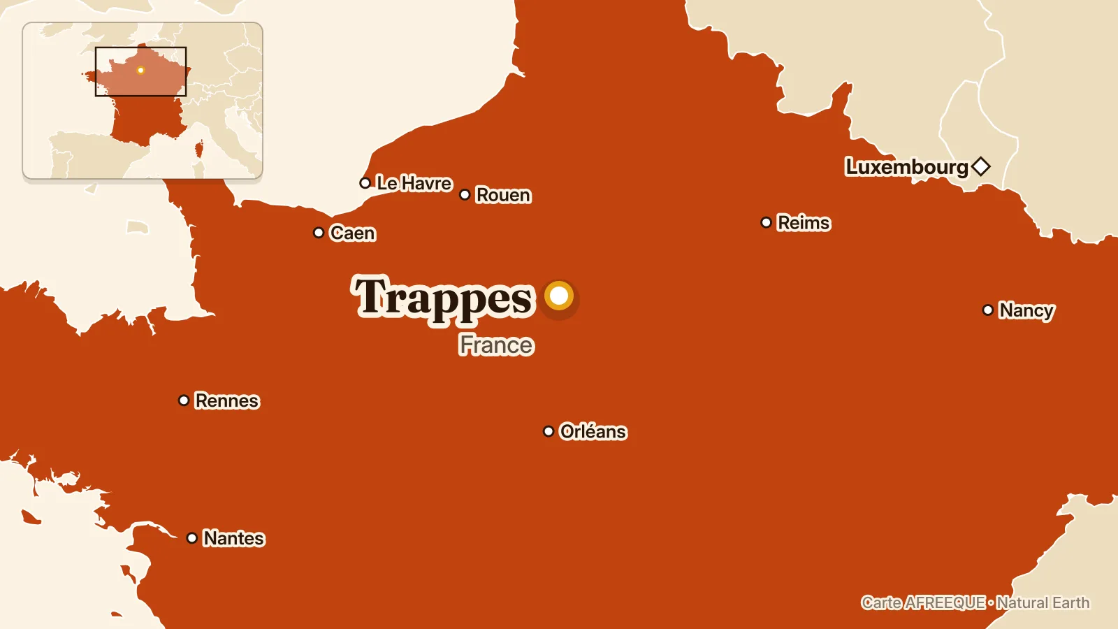 Map: Trappes, France