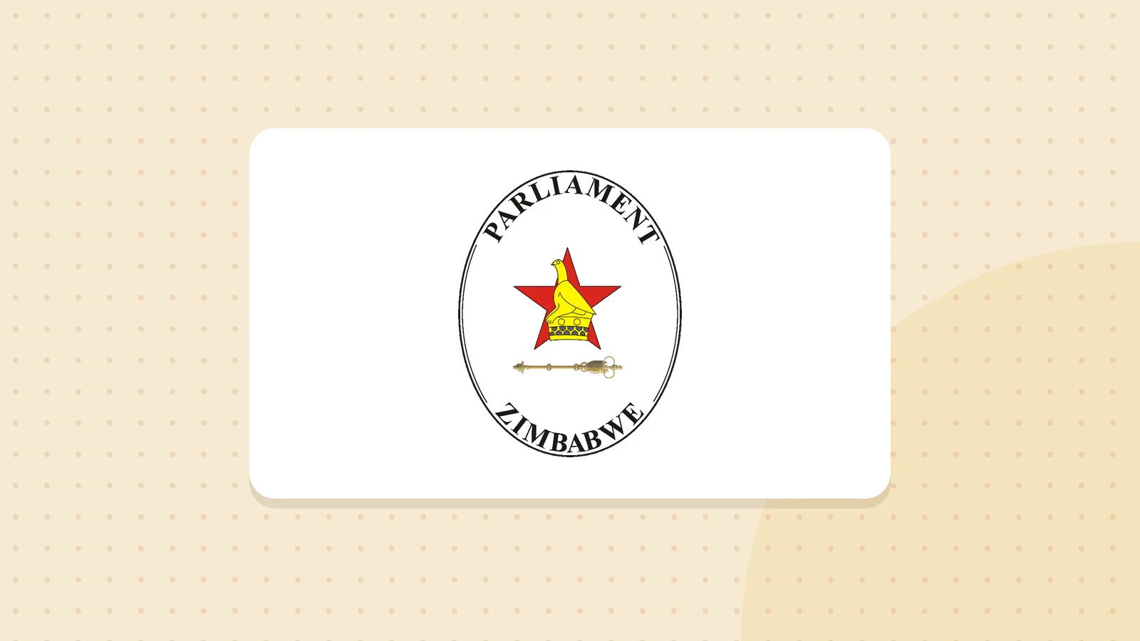 Logo de Parlement du Zimbabwe