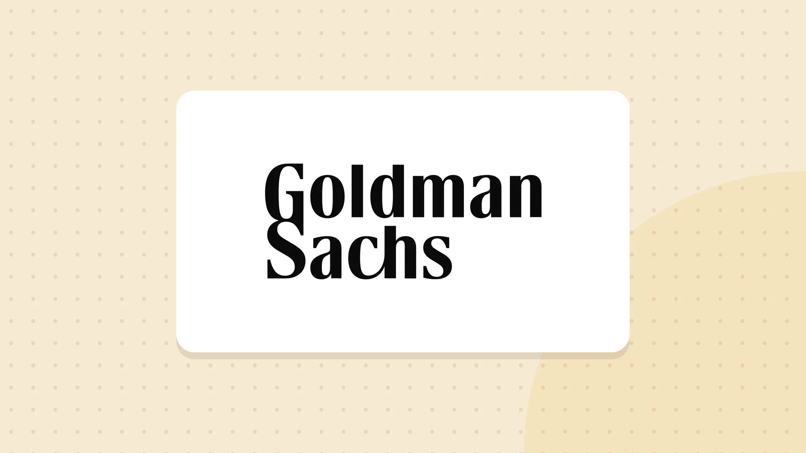 Logo de Goldman Sachs