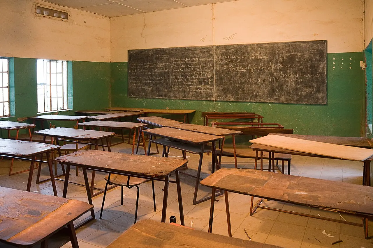 Gambian classroom — photo d’illustration (école)