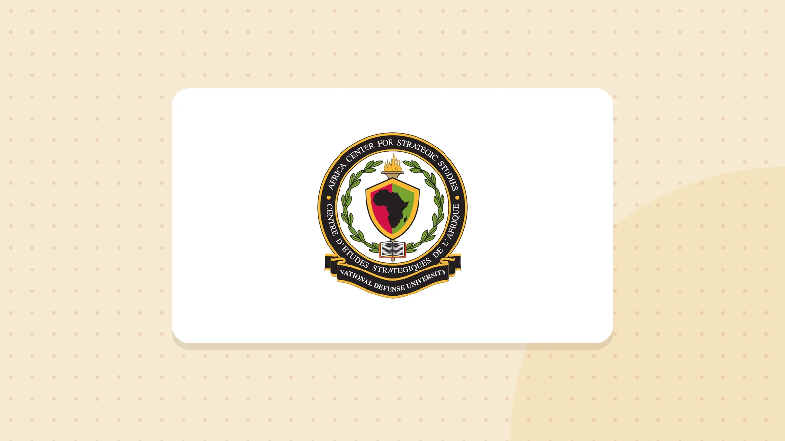Logo de centre d'études stratégiques de l'Afrique