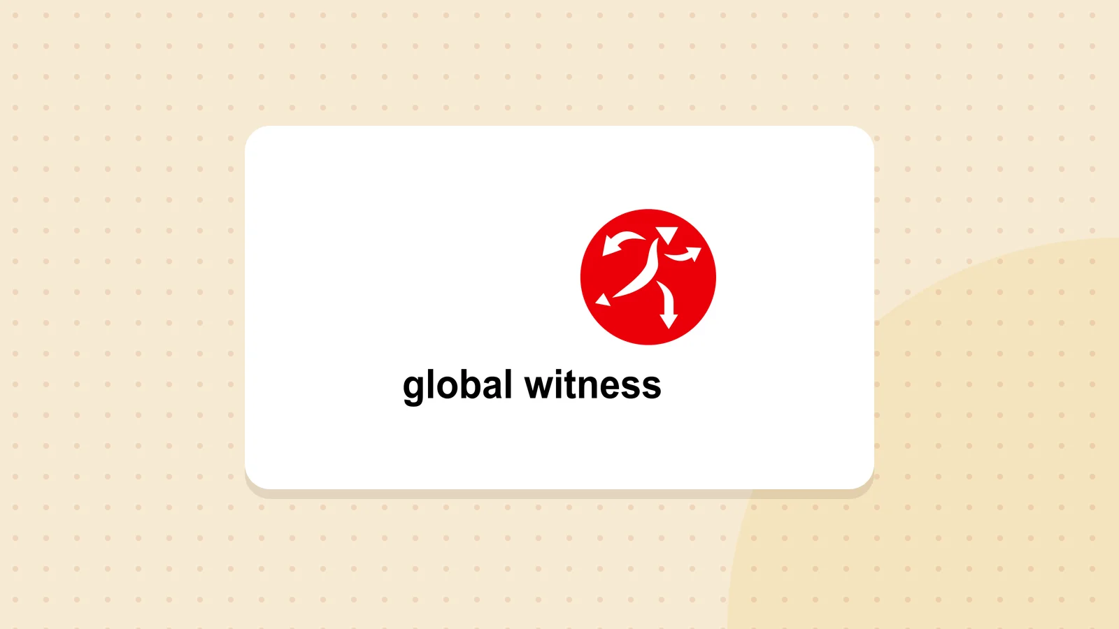 Logo de Global Witness