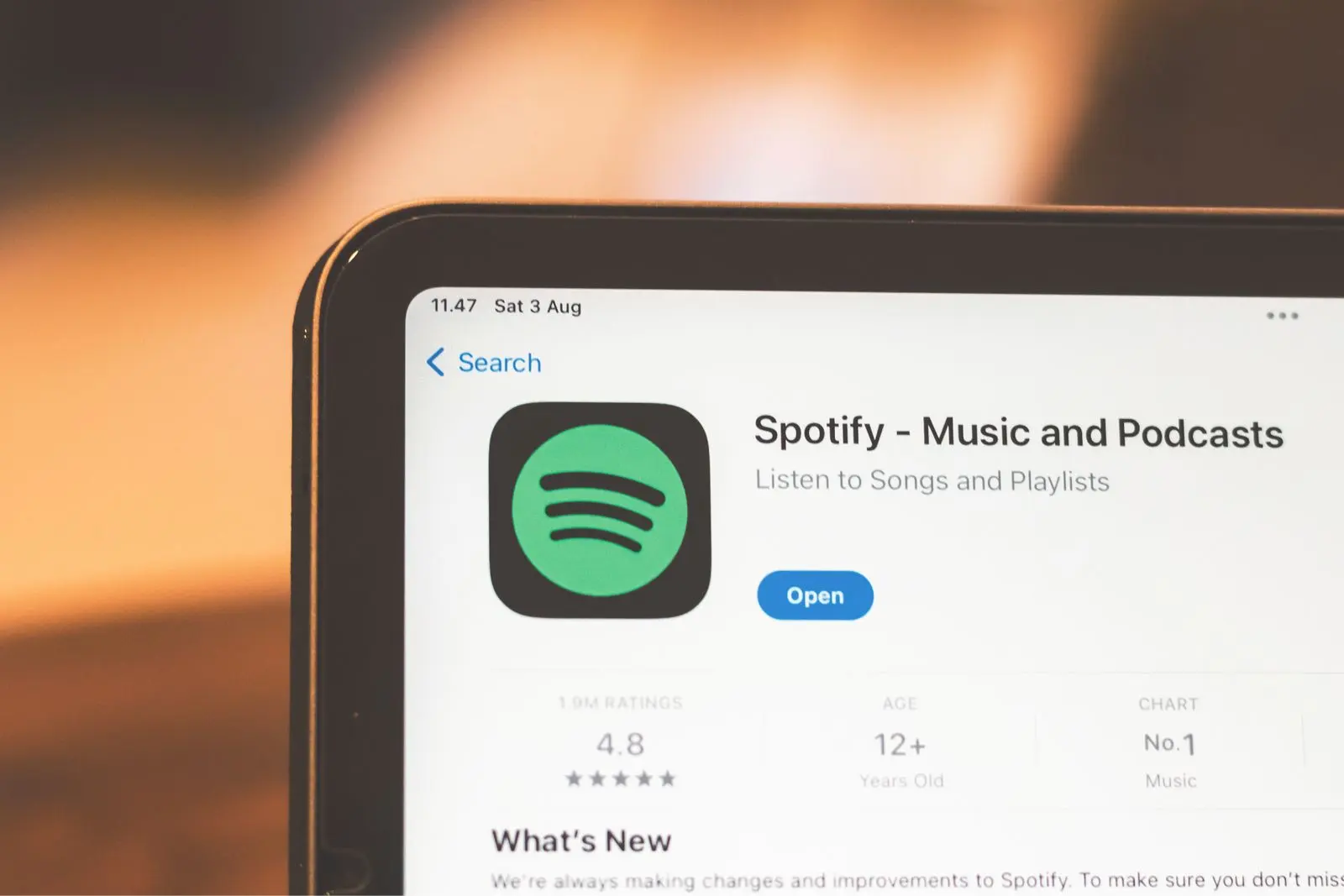 Spotify — photo d’illustration (banque d’images)