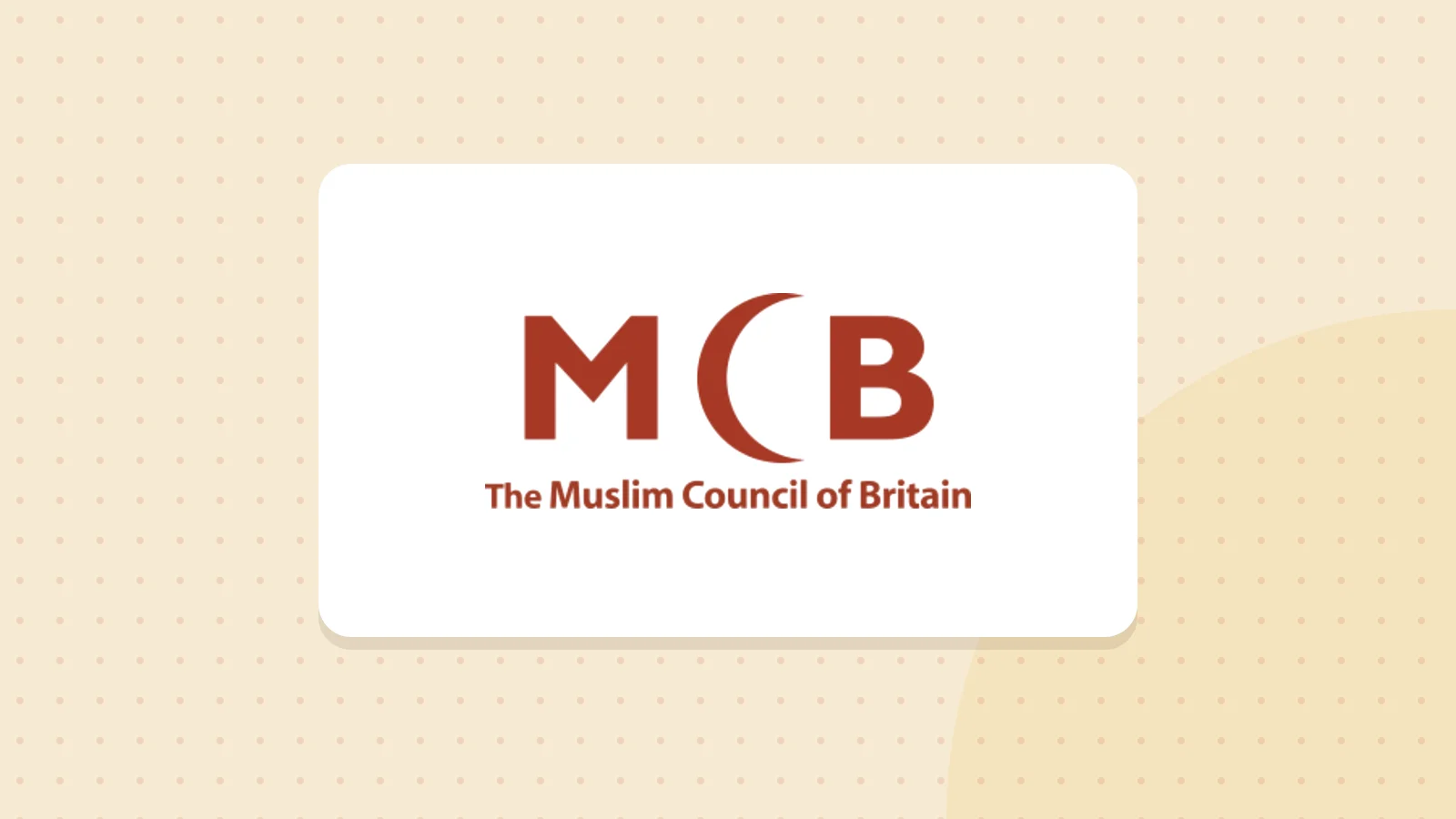Logo de Muslim Council of Britain