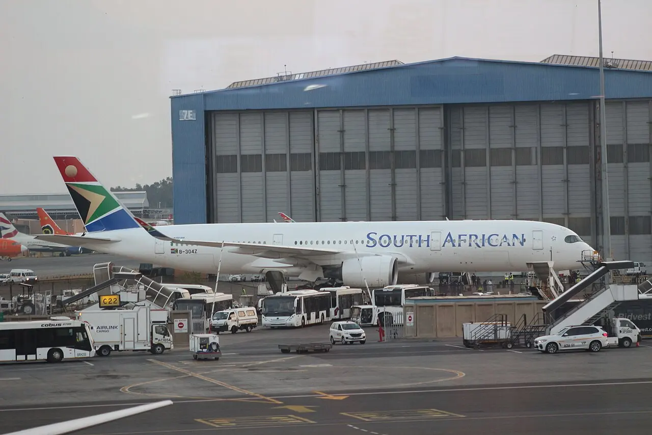 South African Airways — illustration