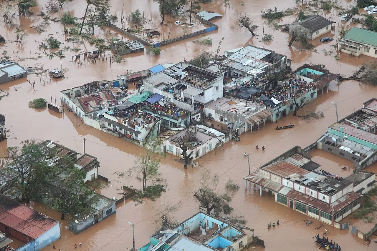 Flooding aftermath of Cyclone Idai, Mozambique. — photo d’illustration (inondations)