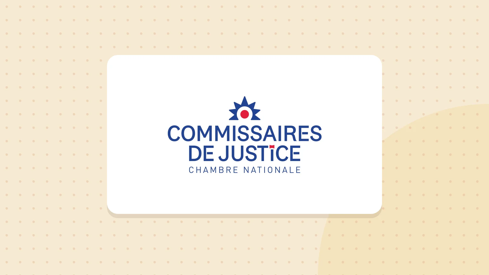 Logo de Chambre nationale des commissaires de justice